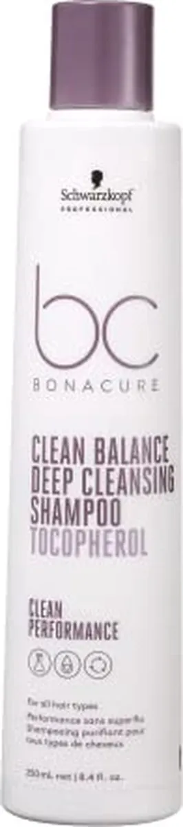 Schwarzkopf BC Clean Balance Revitaliserende Shampoo 250ml