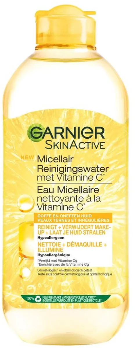 Garnier SkinActive Micellair Water Vitamine C 400ml - 24 Stuks