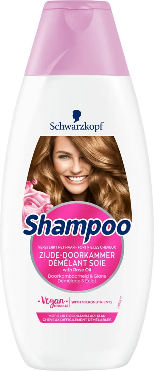 Schwarzkopf Zijde-Doorkamer Shampoo 400ml