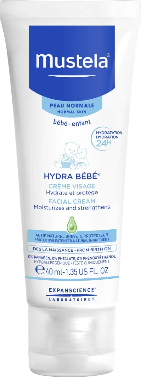 Mustela Hydra Bebe Gezichtscrème 40ml