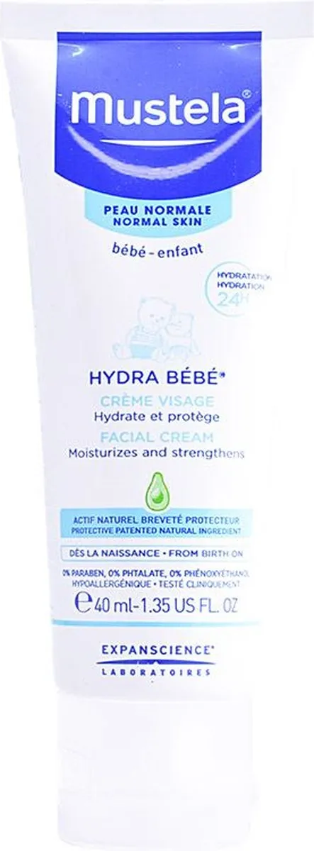 Mustela Hydra Bebe Gezichtscrème 40ml