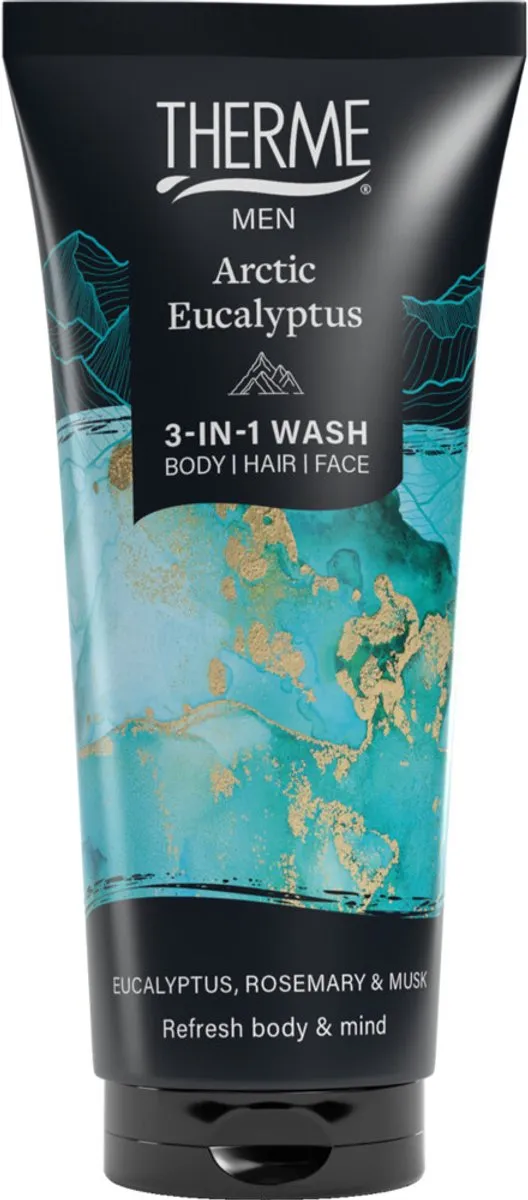 Therme Men Arctic Eucalyptus 3-in-1 Wash 200ml