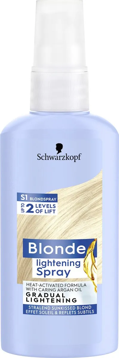 Schwarzkopf Blonde Blondspray - Stralend Blond 3x100ml