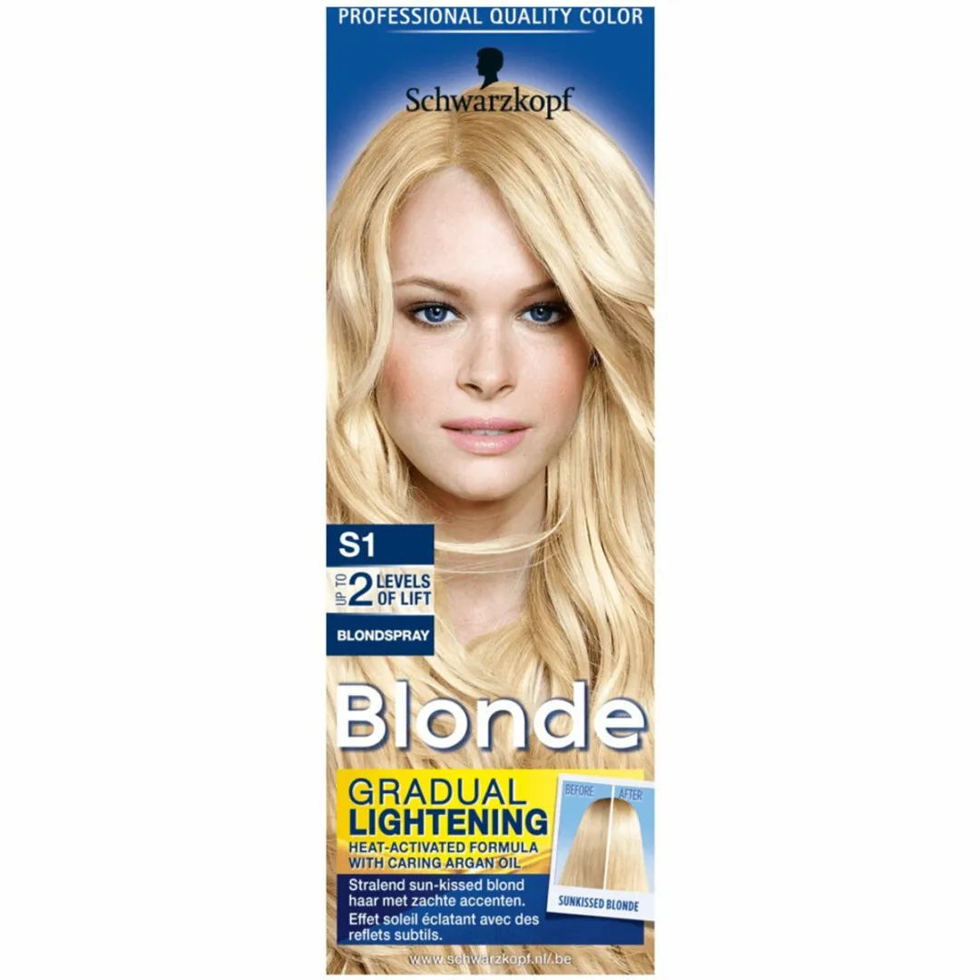 Schwarzkopf Blonde Blondspray - Stralend Blond 3x100ml