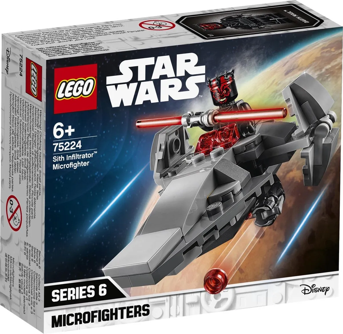 LEGO Star Wars Sith Infiltrator Microfighter 75224