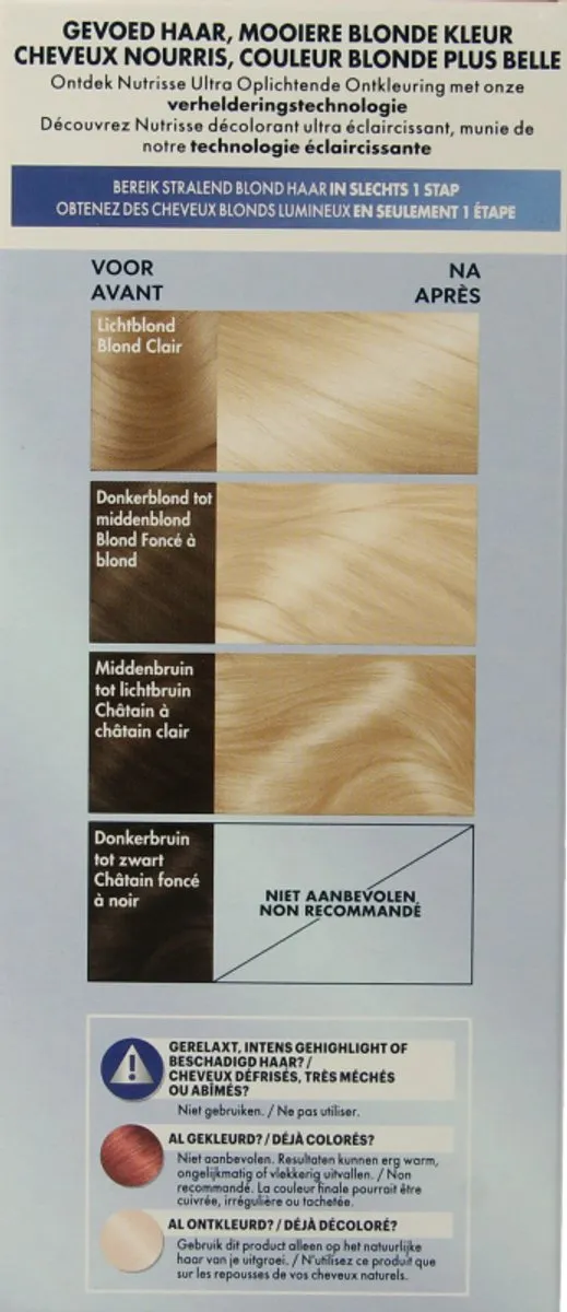 Garnier Nutrisse Ultra BLonde D+++ Ontkleuring 100ml - afbeelding 6 van 6