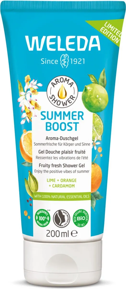 Weleda Aroma Shower Summer Boost Douchegel 200ml