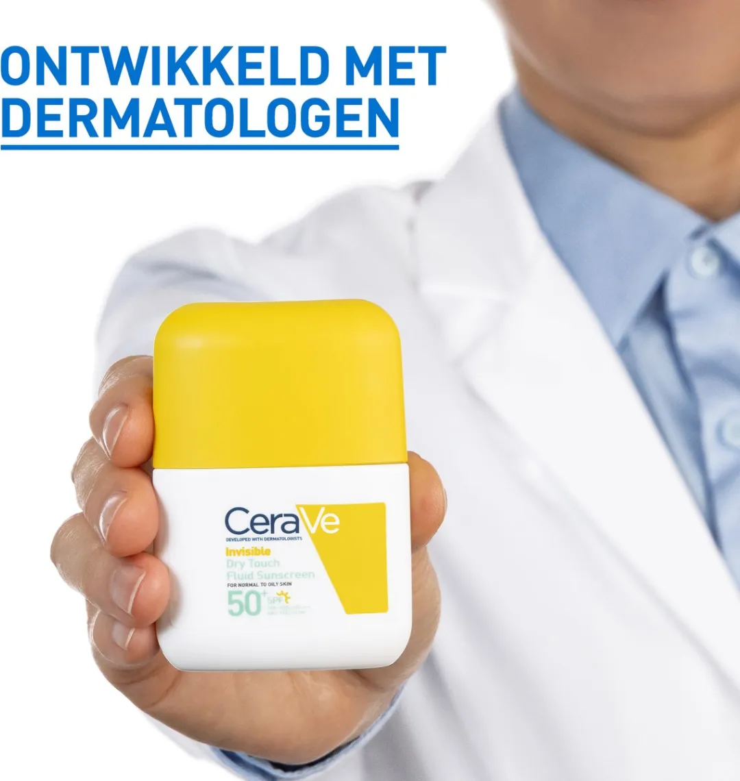 CeraVe Onzichtbare Dry Touch Zonnebrand SPF 50+ 50ml