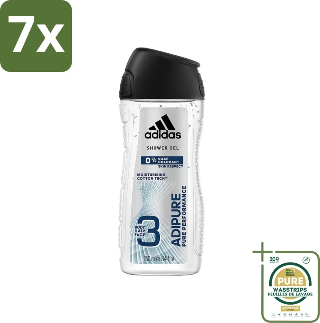 Adidas Adipure Pure Performance Douche & Shampoo 3-in-1