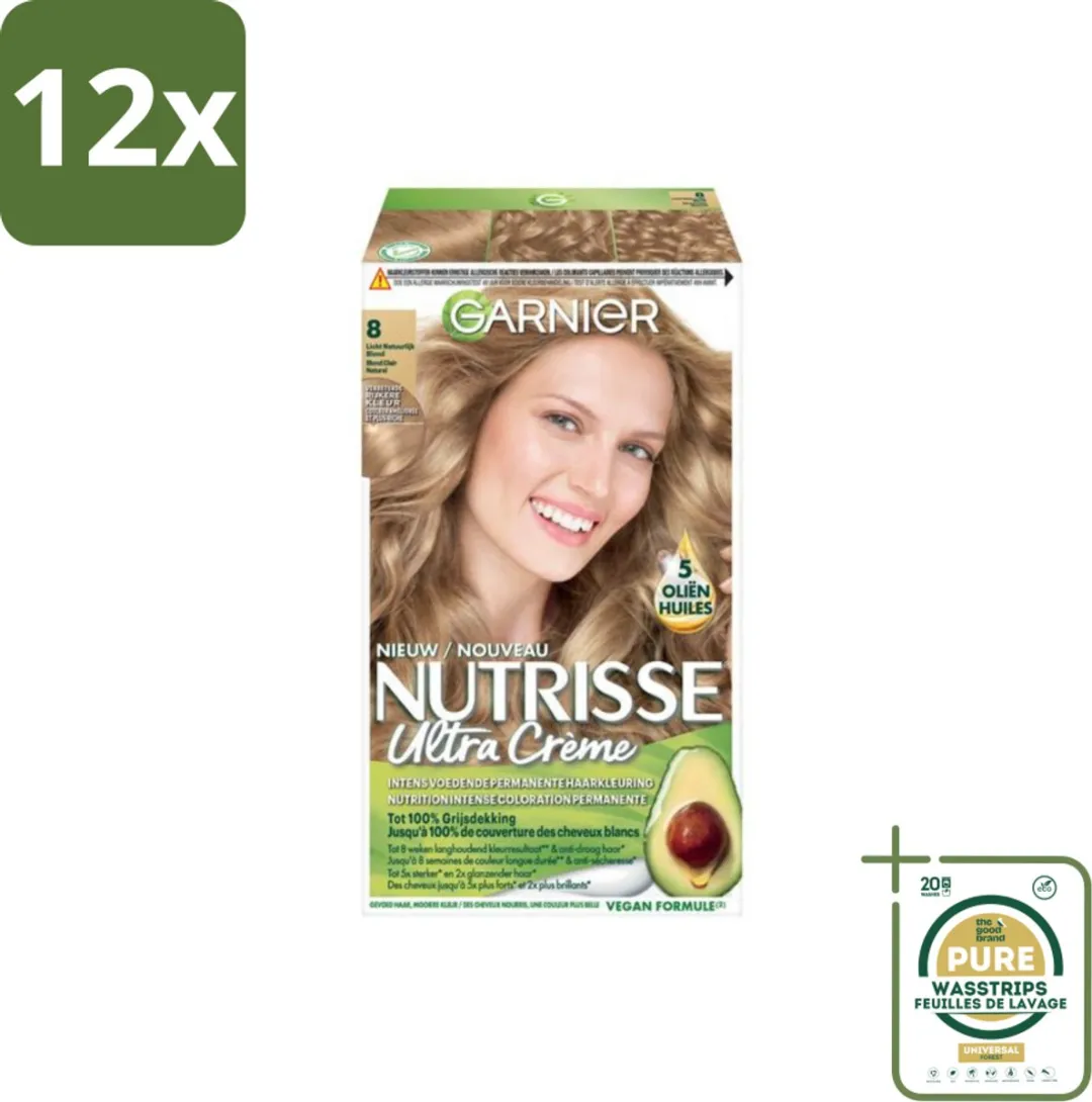 Garnier Nutrisse Ultra Crème Haarkleuring Lichtblond