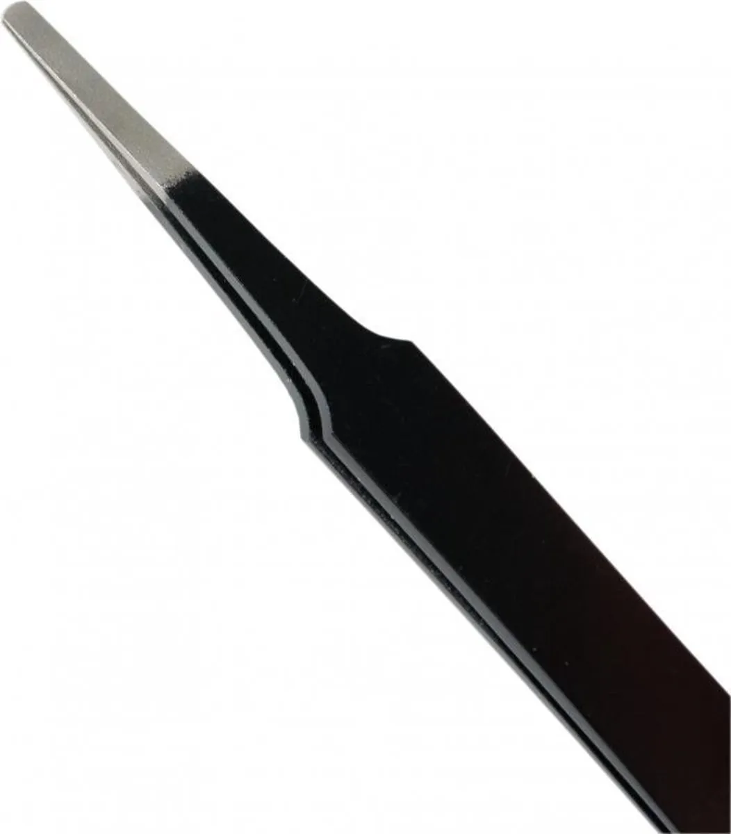 Wiha 32329 Precisiepincet Plat-rond 120mm - afbeelding 6 van 6