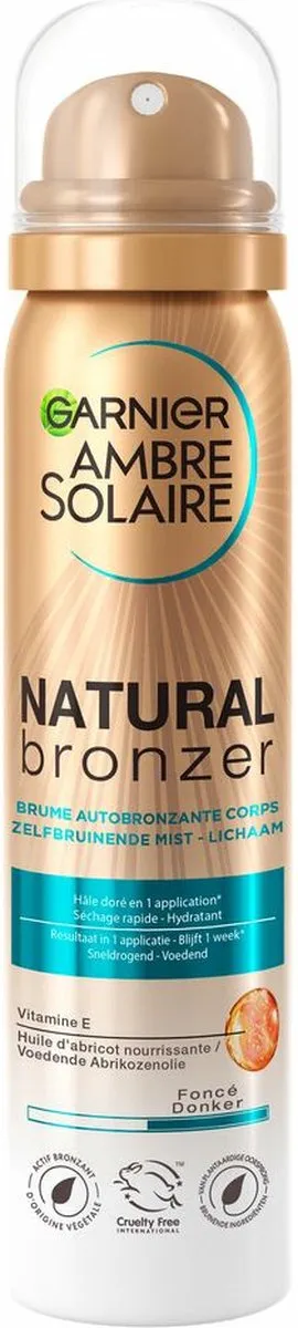 Garnier Ambre Solaire Natural Bronzer Body Mist 150ml - 2 Stuks