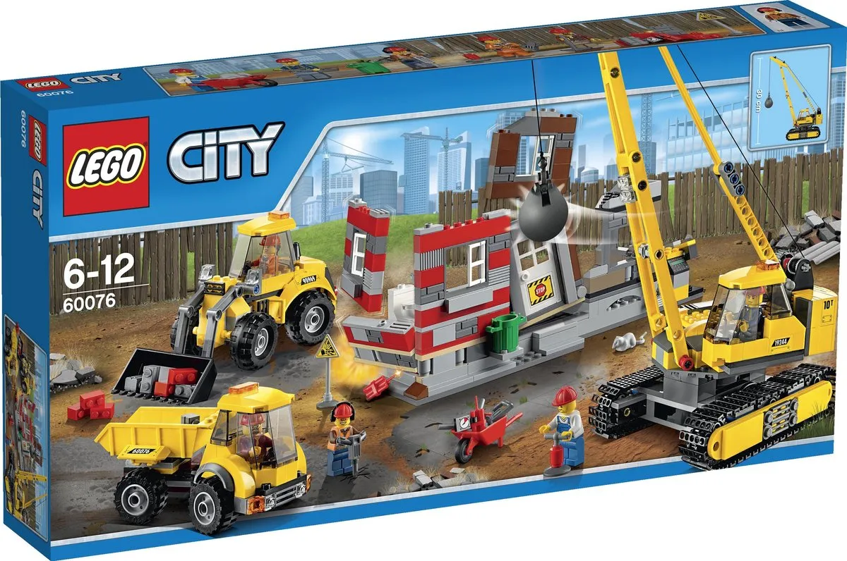LEGO City Sloopterrein 60076 - 776 Stukken