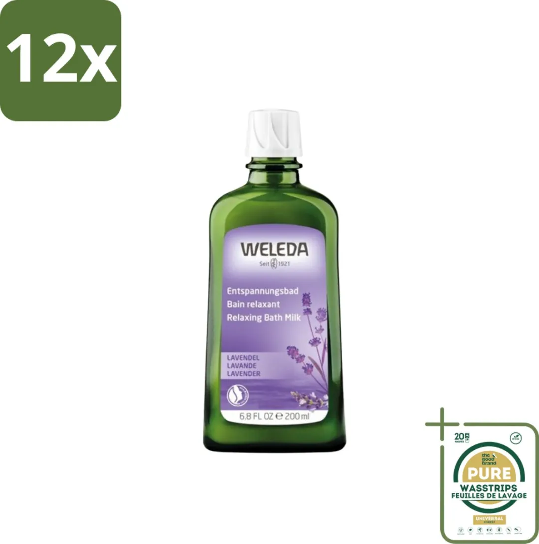 Weleda Ontspanningsbadmelk Lavendel 200ml