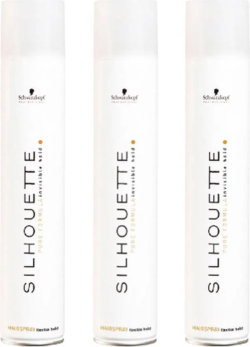 Schwarzkopf Silhouette Flexible Hold Haarlak 3x500ml