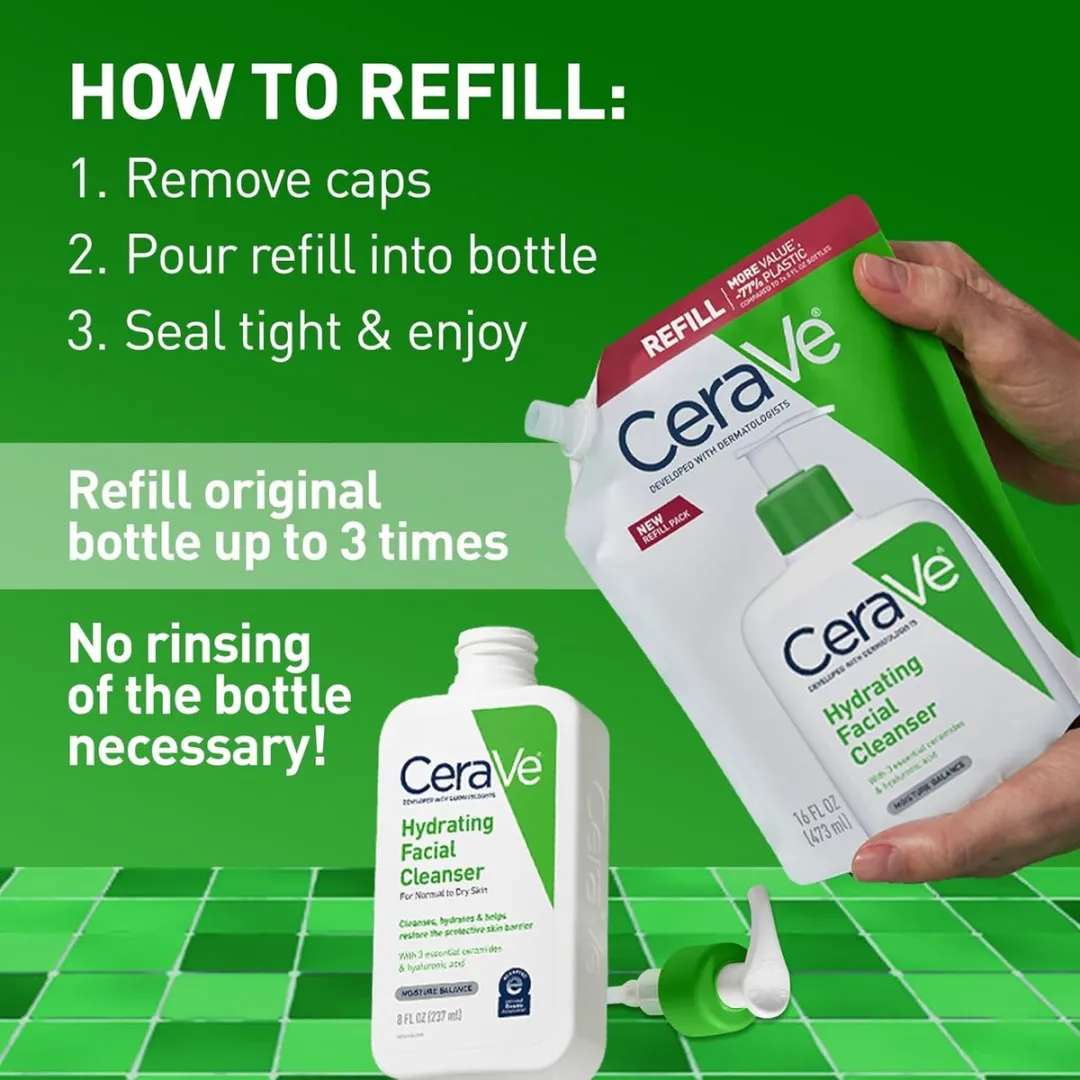 CeraVe Hydrating Cleanser Refill 473ml