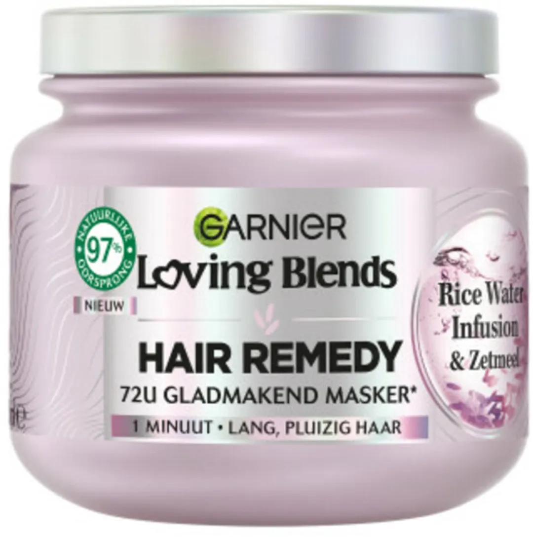 Garnier Loving Blends Haarmasker Rice Water Infusion 340ml - 24 Stuks