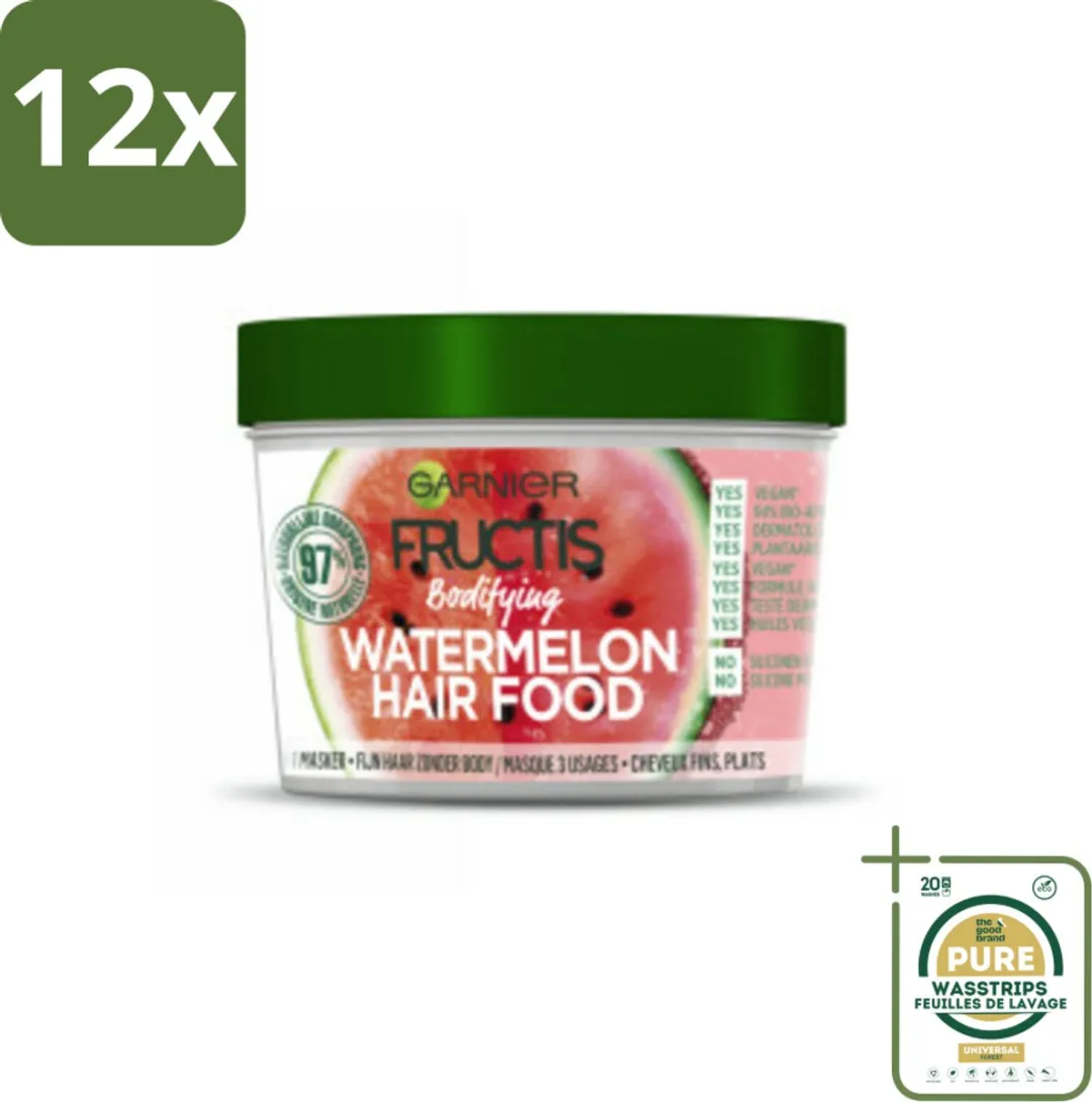 Garnier Fructis Hair Food Watermeloen Haarmasker 400ml