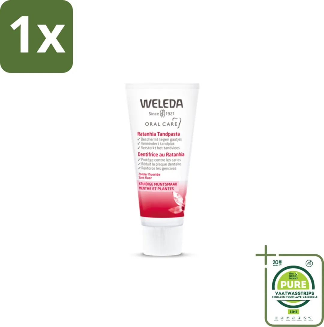 Weleda Ratanhia Tandpasta 75ml