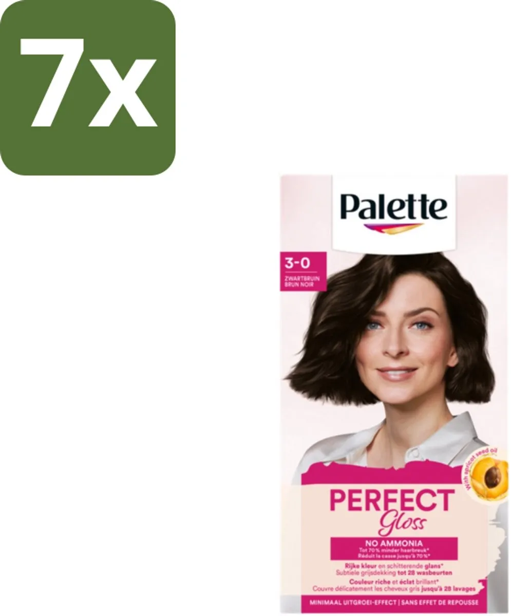 Schwarzkopf Poly Palette Perfect Gloss Haarverf 3-0 Zwartbruin