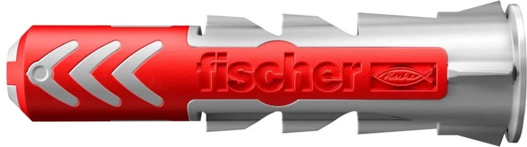 fischer DuoPower 10x50 met nylon grote haak (blister)