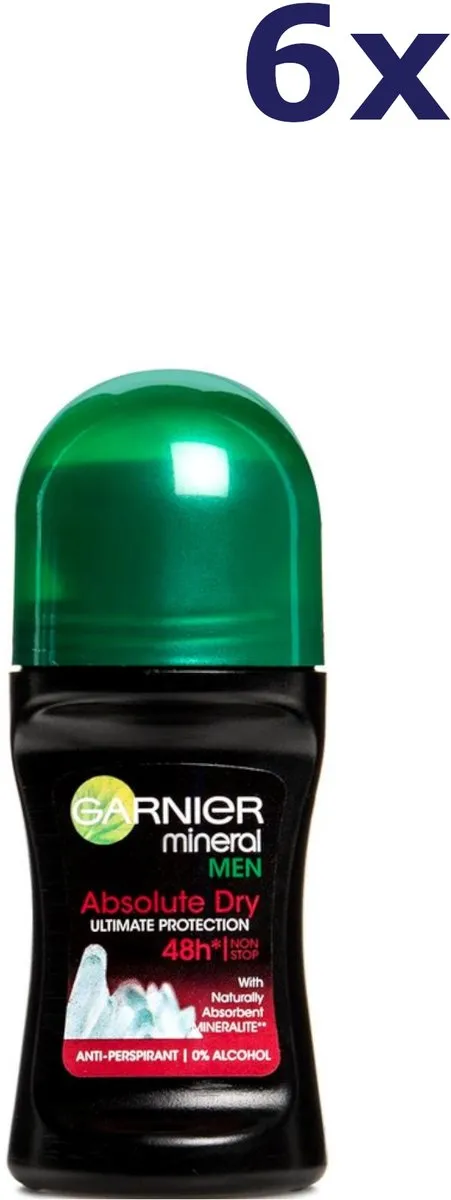 Garnier Roll On For Men Absolute Dry 50ml