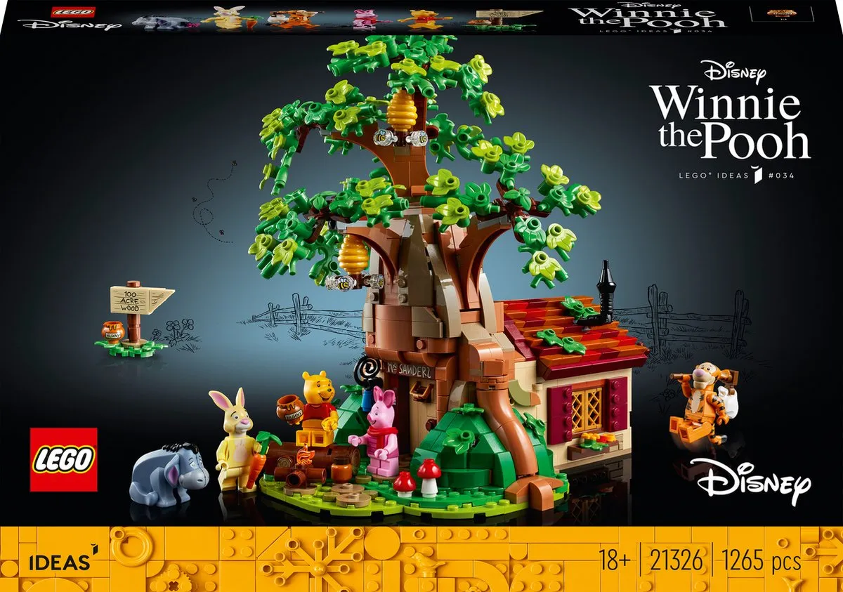 LEGO Ideas Winnie de Poeh 21326