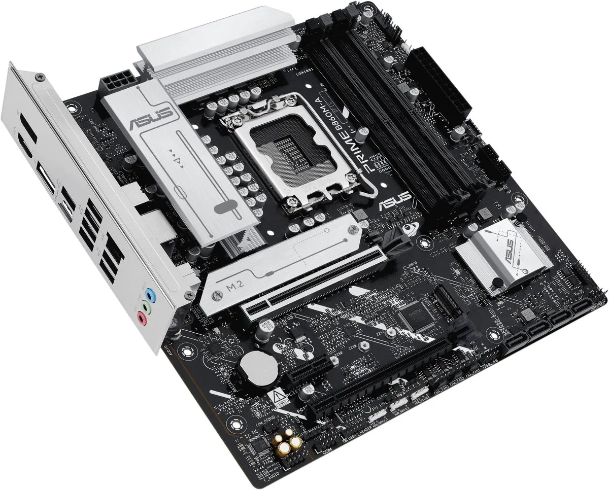 ASUS PRIME B860M-A-CSM Moederbord - Micro-ATX - Intel B860
