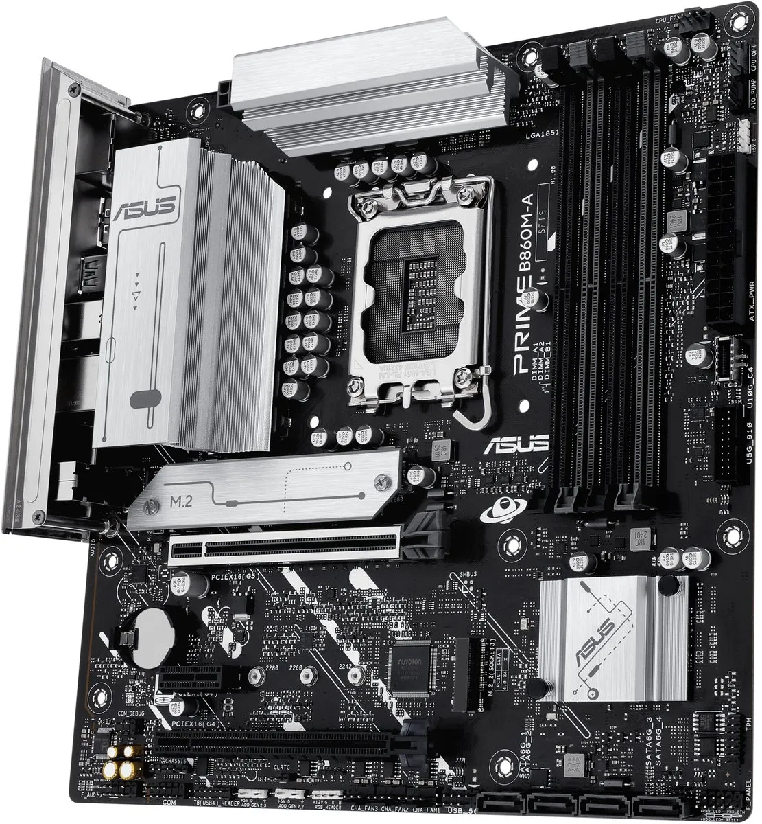 ASUS PRIME B860M-A-CSM Moederbord - Micro-ATX - Intel B860