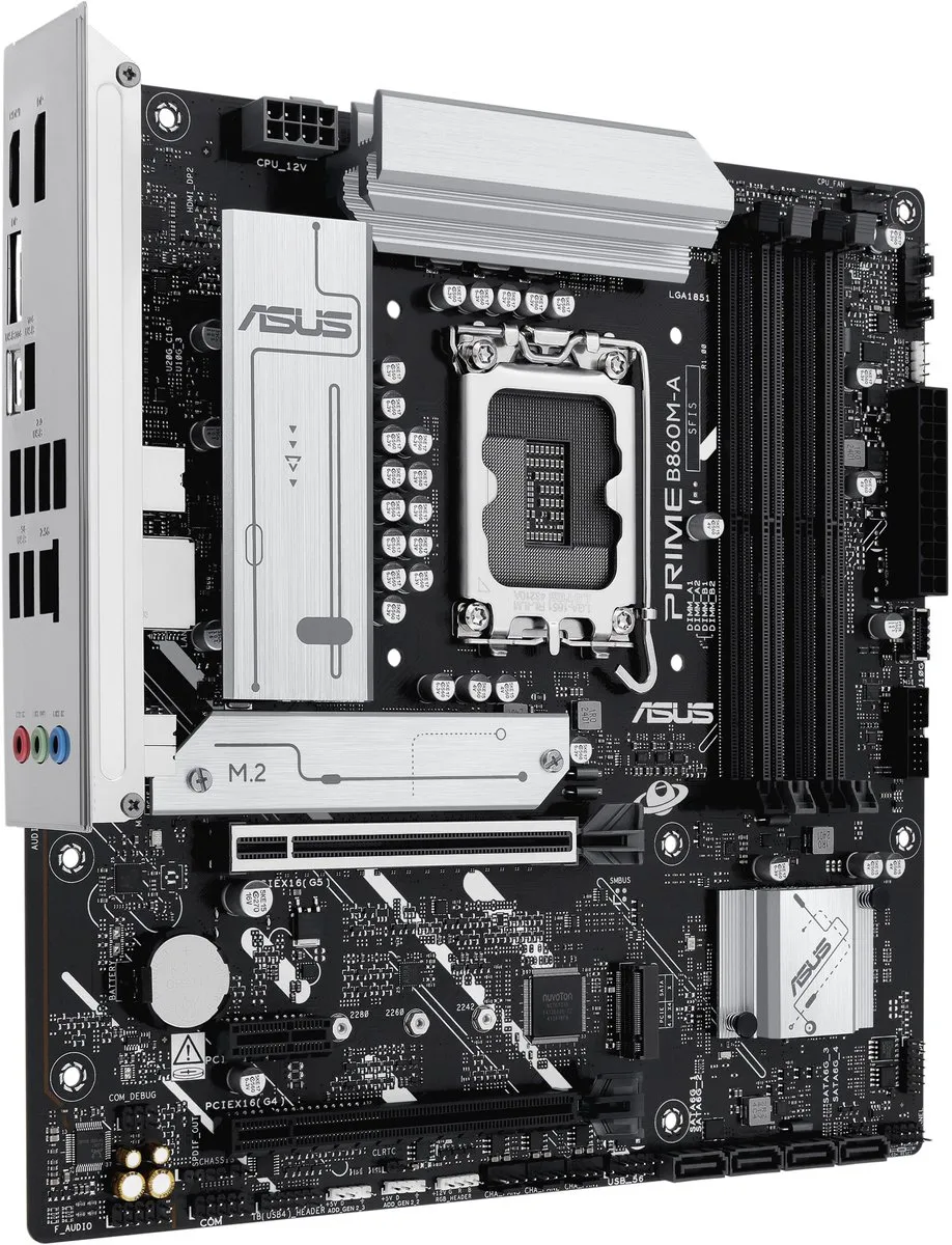 ASUS PRIME B860M-A-CSM Moederbord - Micro-ATX - Intel B860