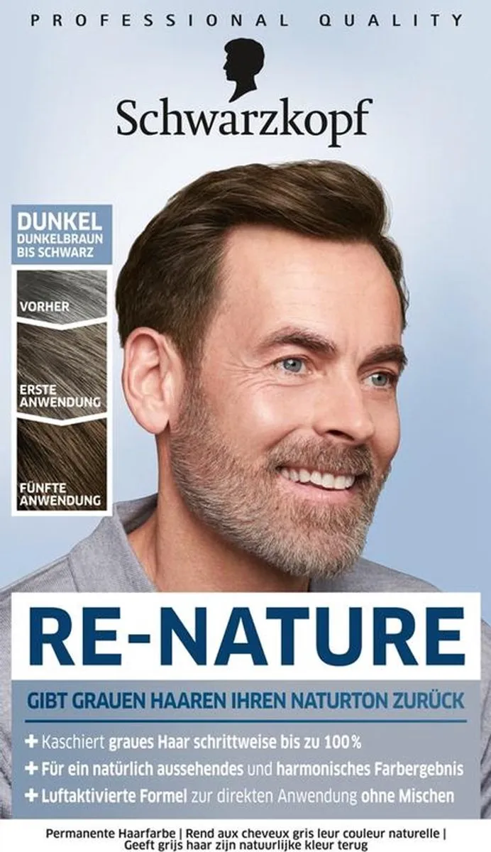 Schwarzkopf Re-Nature Haarverf Donkerbruin 100ml