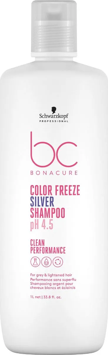 Schwarzkopf Bonacure Color Freeze Silver Shampoo 1000ml