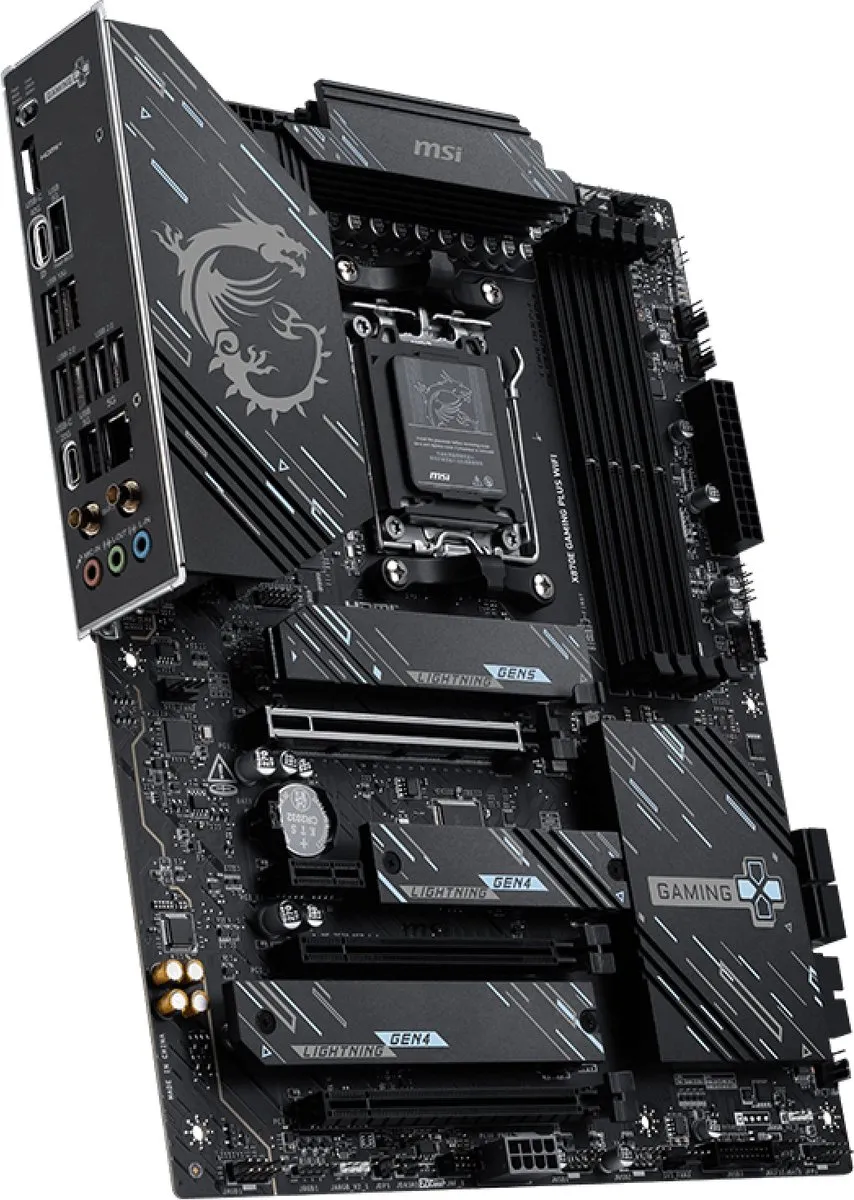 MSI X870E GAMING PLUS WIFI Moederbord - AM5 ATX