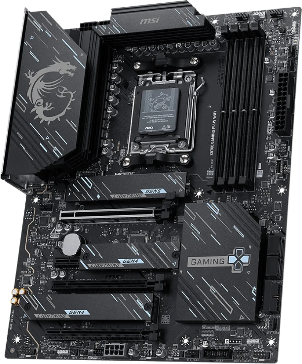 MSI X870E GAMING PLUS WIFI Moederbord - AM5 ATX