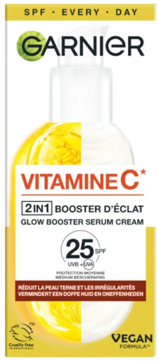 Garnier SkinActive Glow Booster Vitamine C Serum 50ml - 10 Stuks