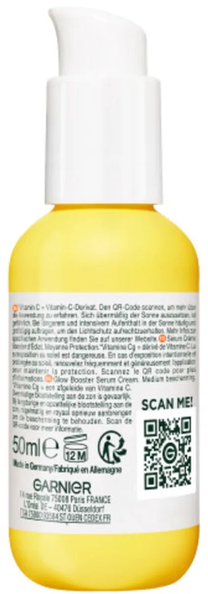 Garnier SkinActive Glow Booster Vitamine C Serum 50ml - 10 Stuks