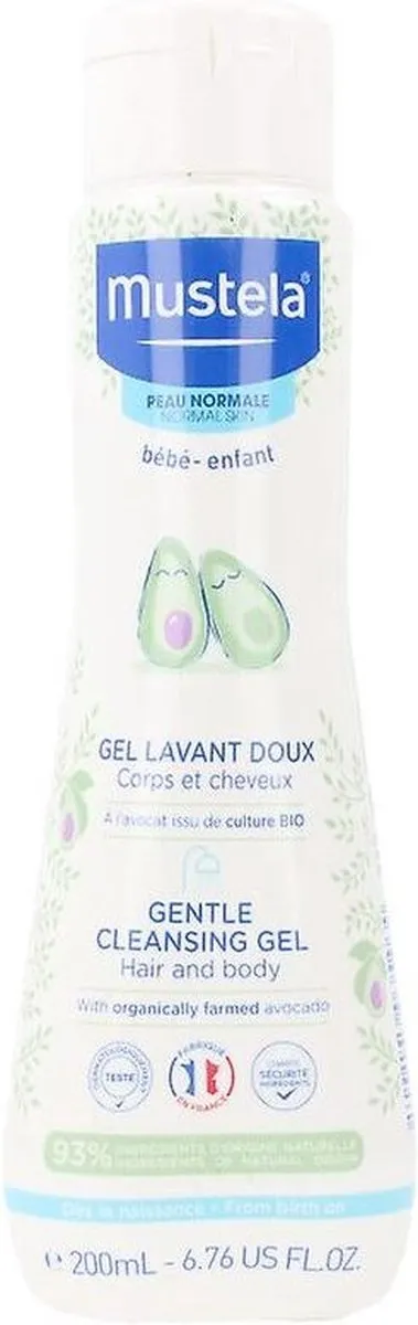 Mustela Zachte Baby Wasgel 750ml