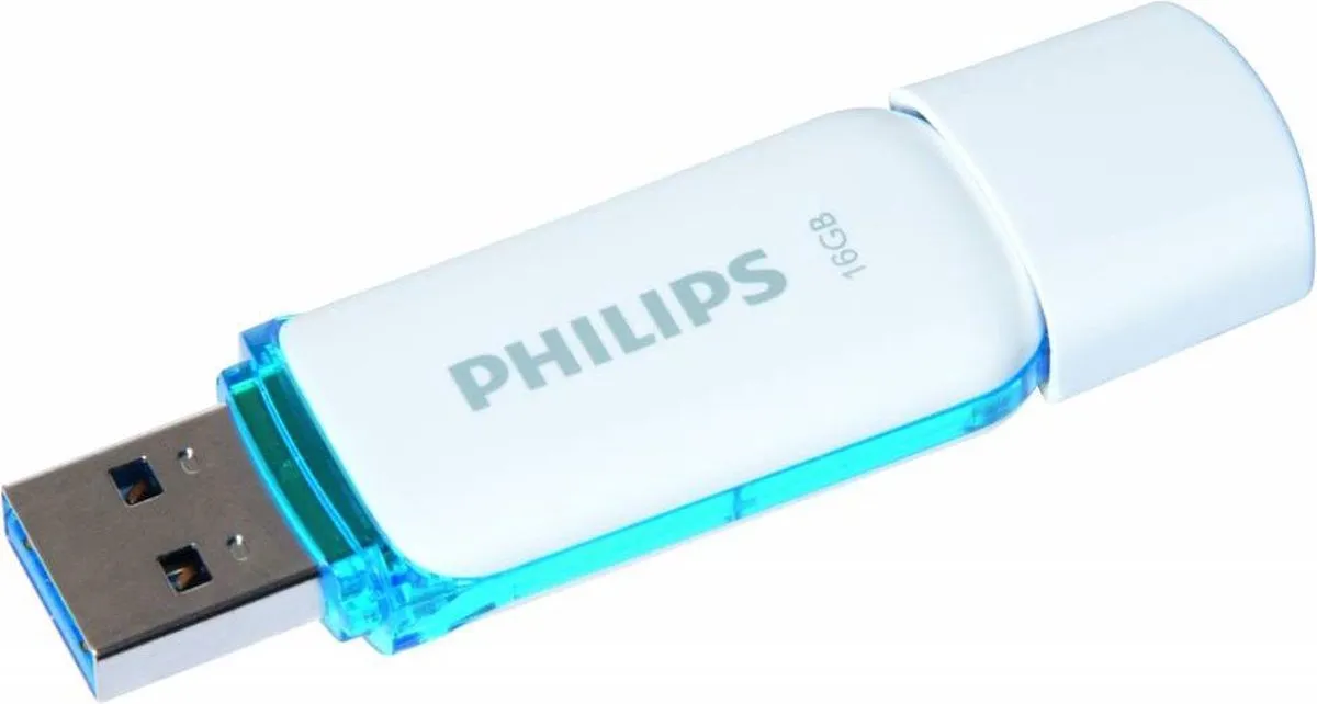 Philips FM016FD70B USB Stick 16GB - Geel - afbeelding 2 van 6