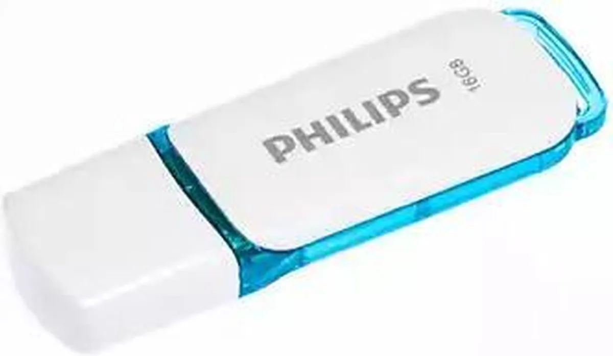 Philips FM016FD70B USB Stick 16GB - Geel - afbeelding 3 van 6