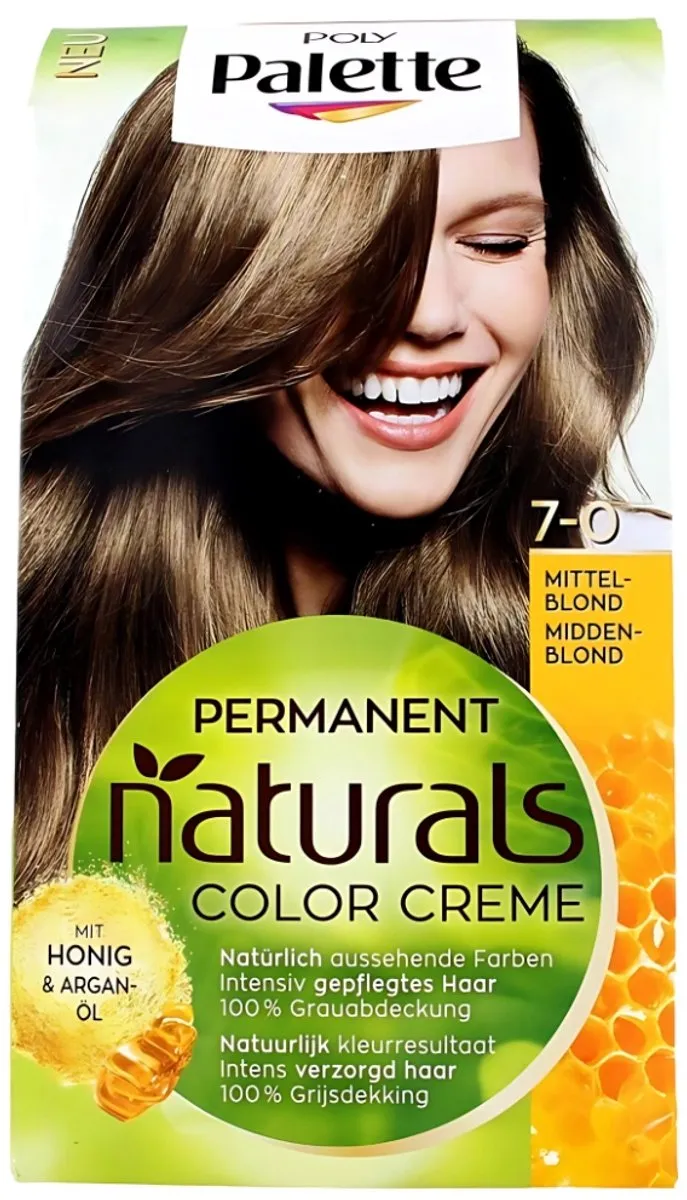 Schwarzkopf Poly Palette Haarverf Middenblond 7-0 115ml