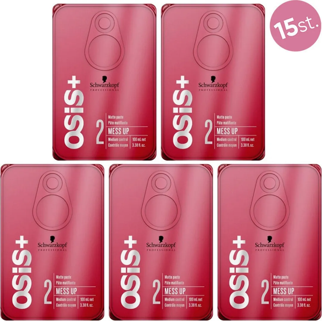 Schwarzkopf Osis Mess Up Paste 100ml - 15 Stuks