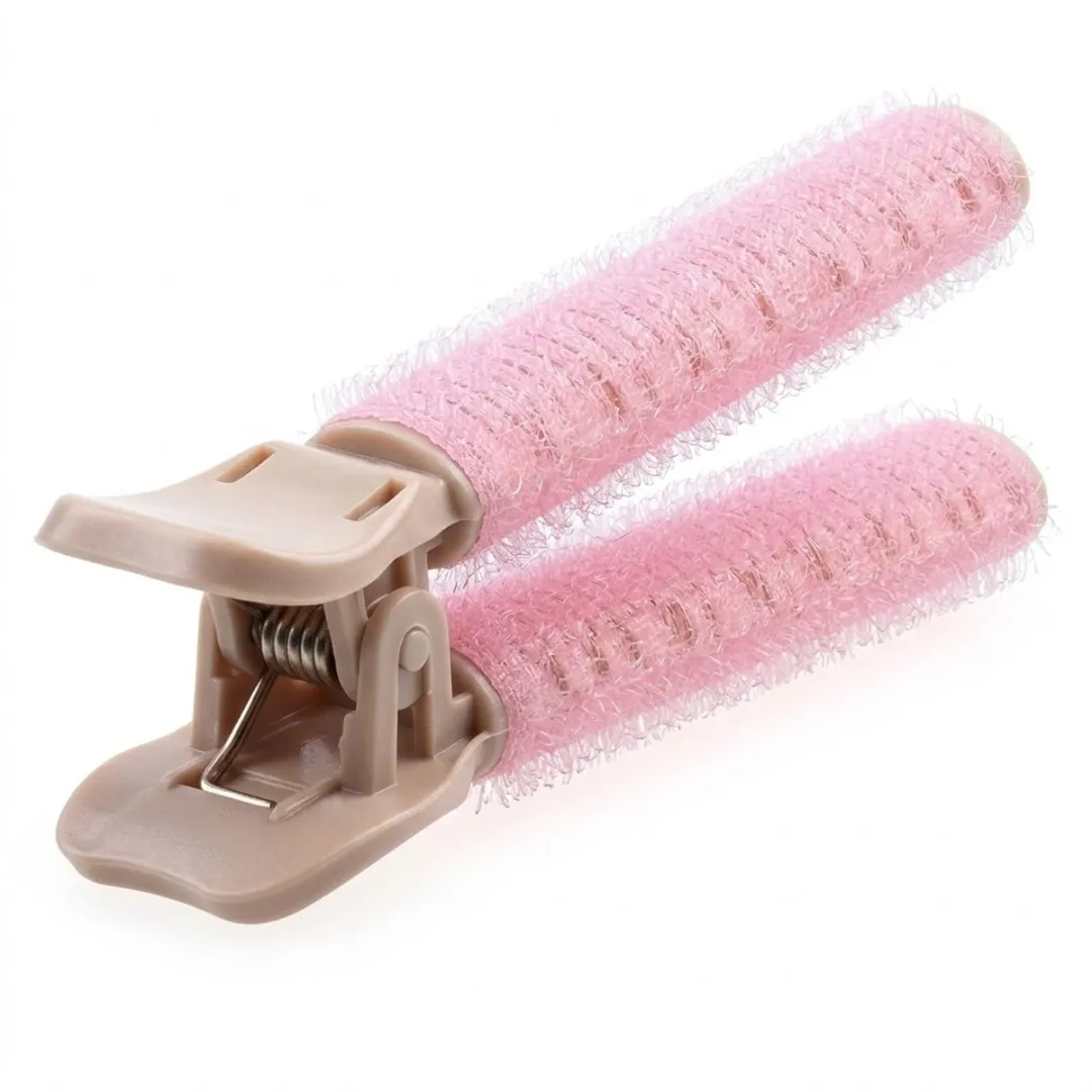 NuveX Haarrollers met Clip Roze