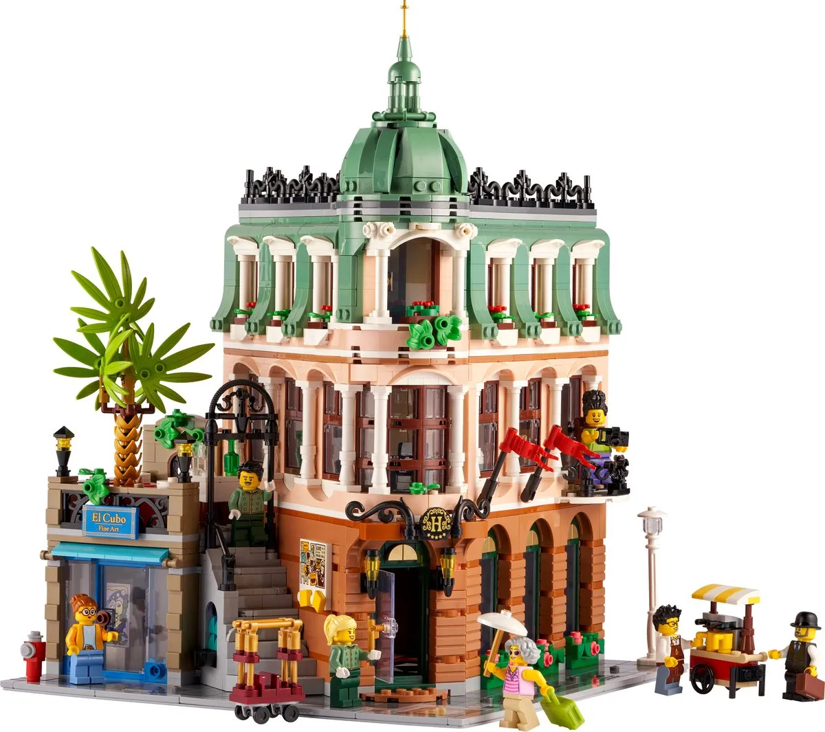 LEGO Icons Boetiekhotel 10297 - 3037 Stenen