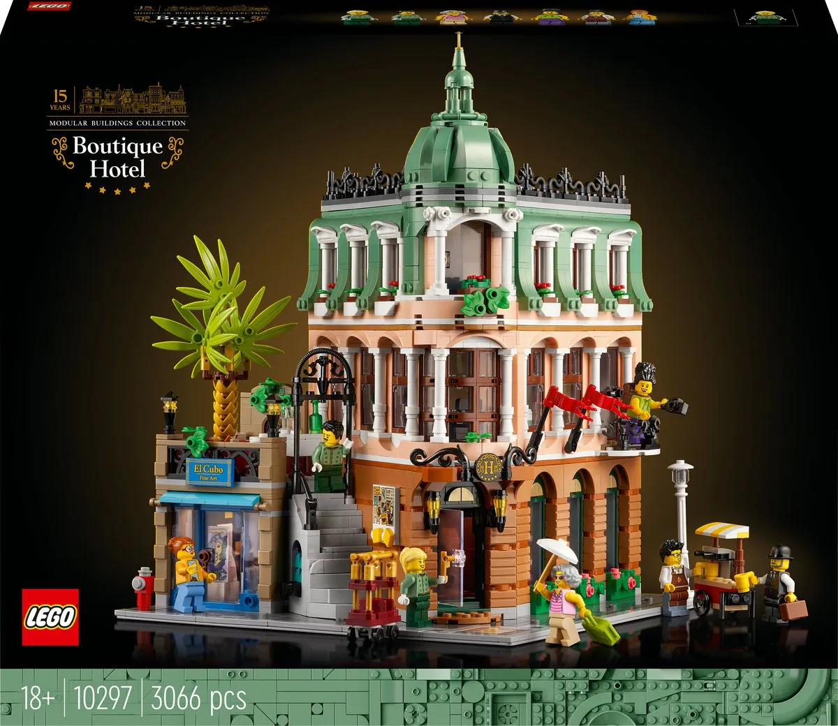 LEGO Icons Boetiekhotel 10297