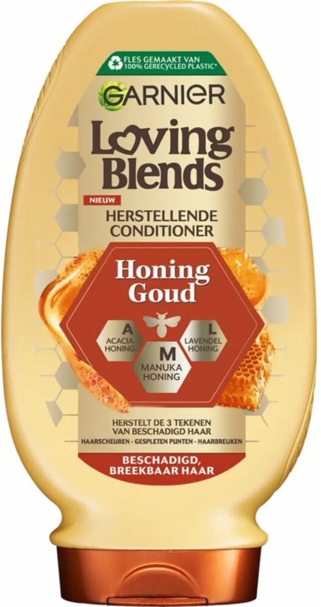 Garnier Loving Blends Honing Conditioner 250ml - 4 Stuks