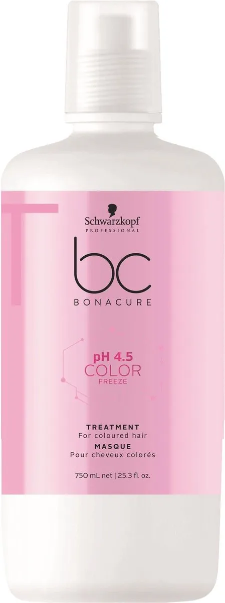 Schwarzkopf Bonacure Color Freeze Haarmasker 500ml