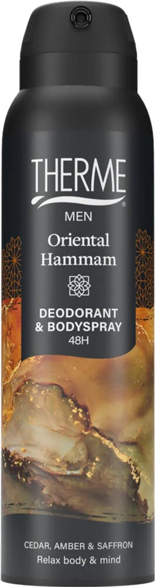 Therme Men Oriental Hammam Deodorant & Bodyspray 150ml