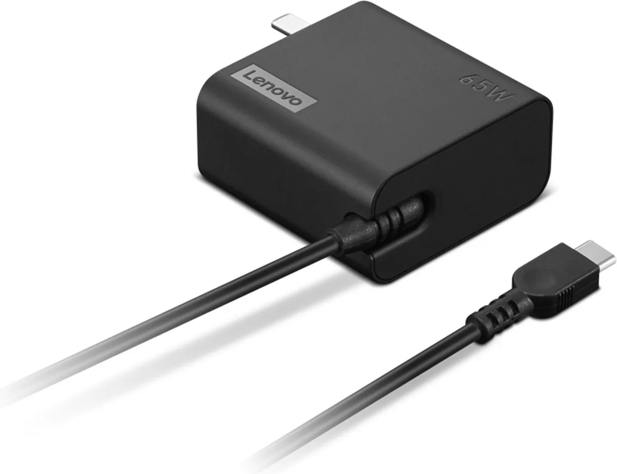 Lenovo 65W USB-C Netvoedingsmodule 527869117 - Zwart