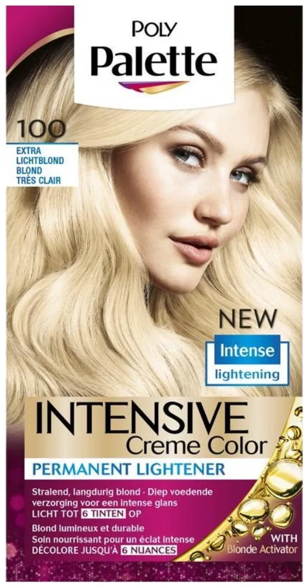 Schwarzkopf Poly Palette Haarverf Extra Licht Blond 115ml - 12 Stuks