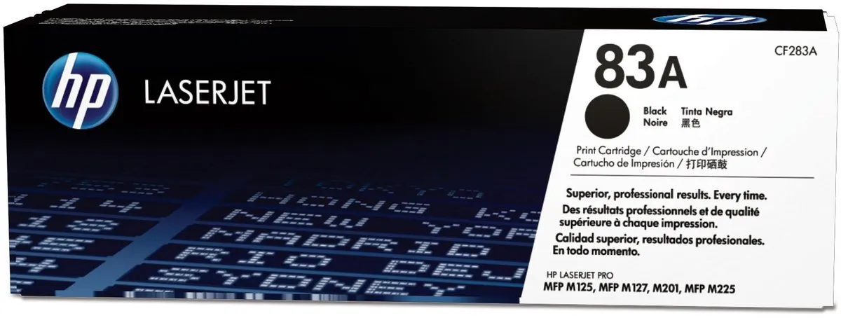 HP 83A Tonercartridge - 1500 Pagina's - Zwart